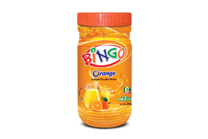 Bingo Orange Powder Drinks (250 gm)